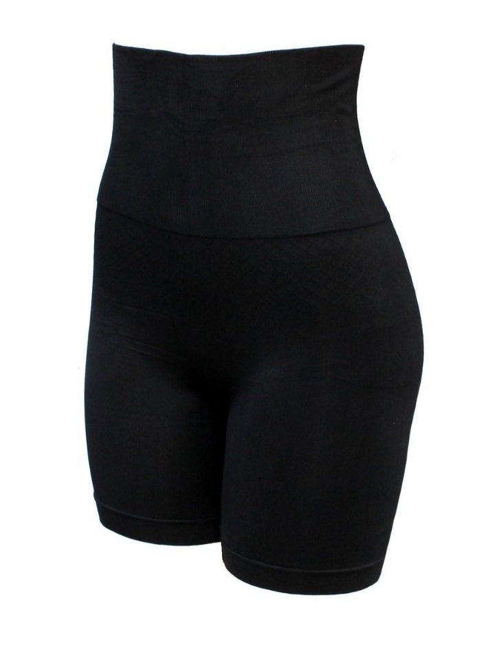 high waist underwear shapewear for women - black